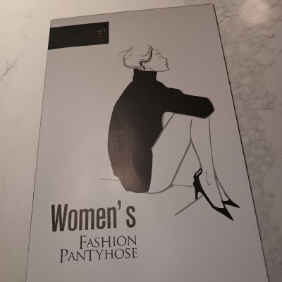 Everswe Women's Fashion Pantyhose 2 Pair Pack Size Large